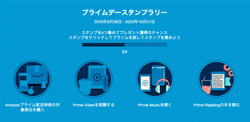 プライムデースタンプラリー